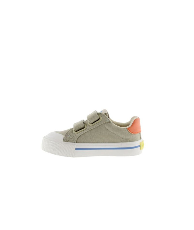 Chaussures Victoria Tribu Tiras Lona Kaki Enfant