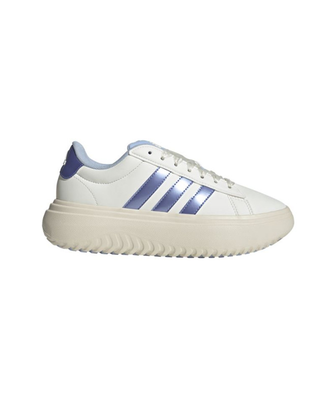 Zapatillas adidas Grand Court Platform Mujer Beige