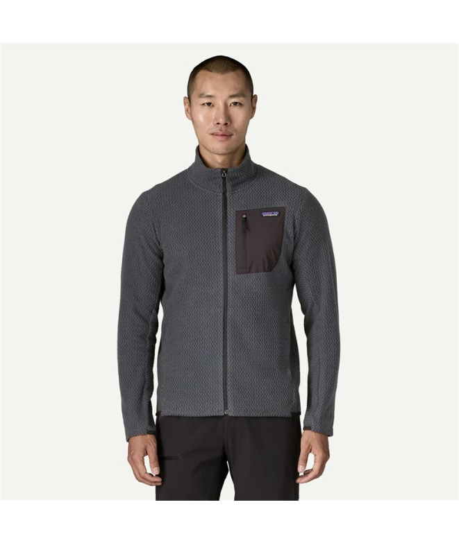 Casaco Patagonia R1 Air Jkt Homem Smolder Azul