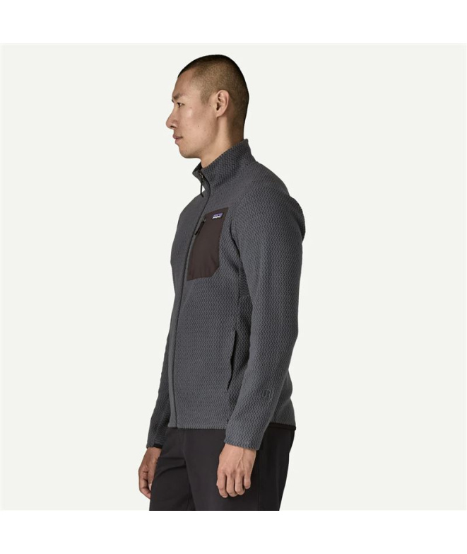 Casaco Patagonia R1 Air Jkt Homem Smolder Azul