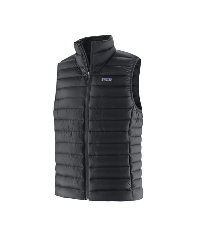 Colete Patagonia Down Sweater Vest Homem Preto