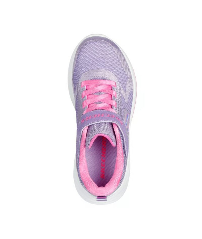 Sapatilhas Skechers Wave 92 Lavanda Brilho Me...