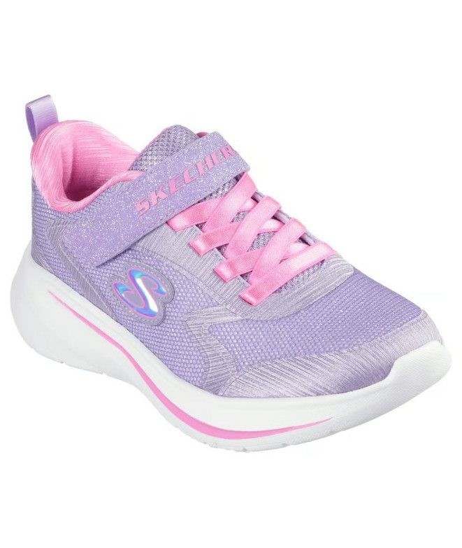 Zapatillas Skechers Wave 92 Lavender Sparkle Me...