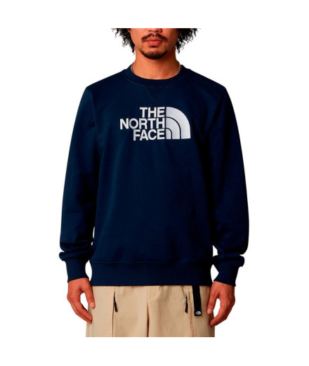 Moletom The North Face Drew Peak Crew Homem Azul