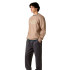 Moletom The north Face Drew Peak Regular Crew Cogumelo Homem Bege