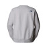 Moletom The north Face Drew Peak Regular Crew Tnf Light Cinza Homem