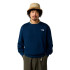 Sudadera The north Face Essential Relaxed Crewneck Sweatshirt Summit Azul Marino Hombre