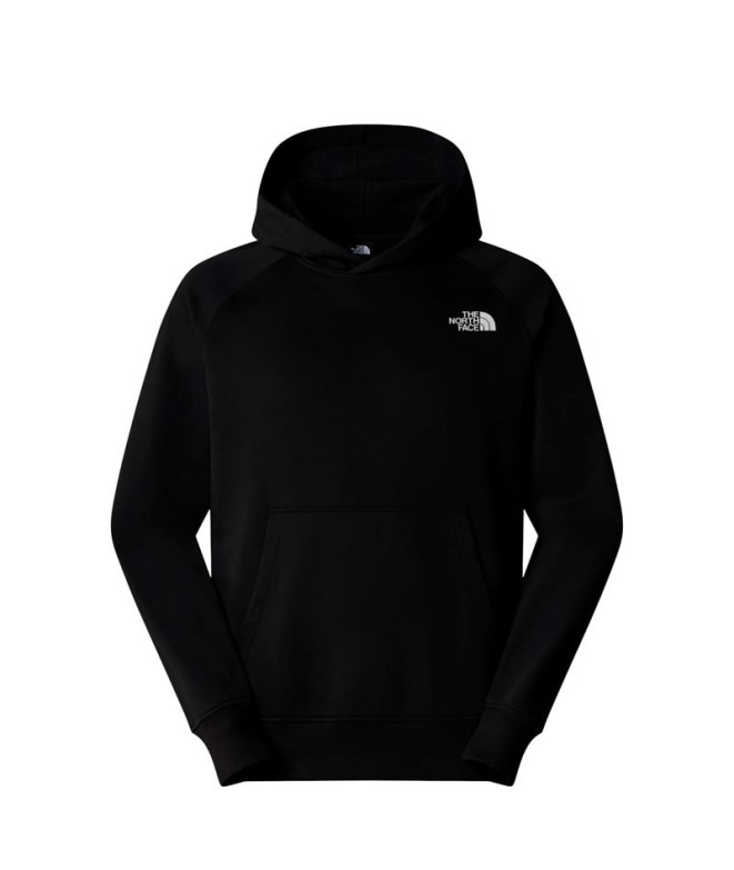 Sudadera The North Face Raglan Redbox Hombre Negro