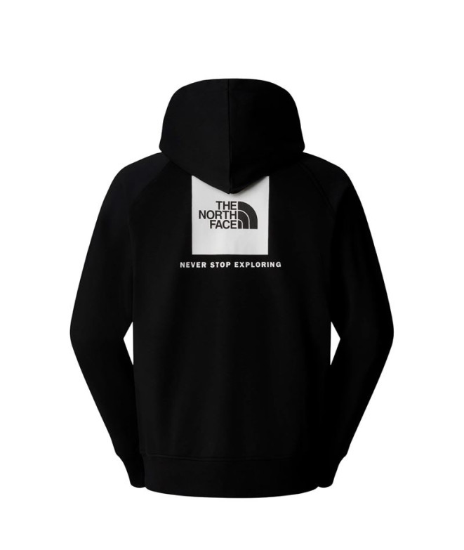 Moletom The North Face Raglan Redbox Homem Preto