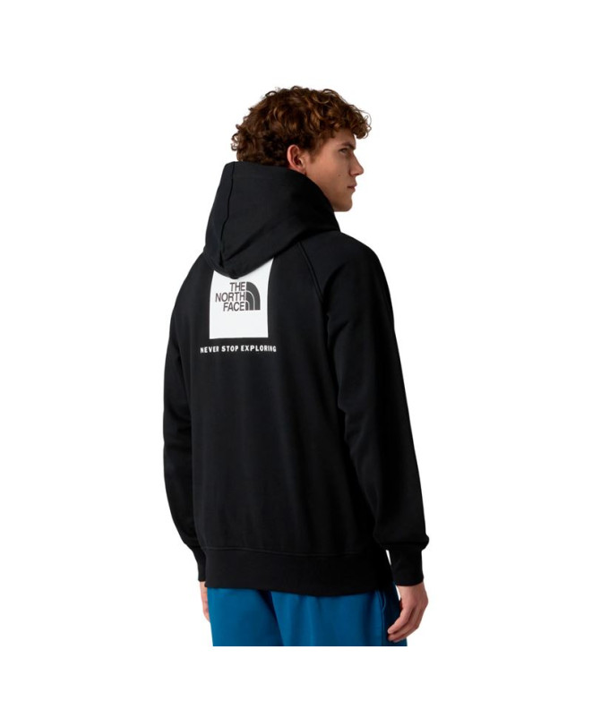 Moletom The North Face Raglan Redbox Homem Preto