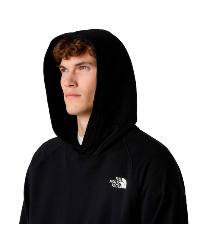 Moletom The North Face Raglan Redbox Homem Preto
