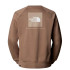 Sudadera The north Face Raglan Box Nse Regular Crew Mocha Marrón