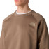 Sudadera The north Face Raglan Box Nse Regular Crew Mocha Marrón