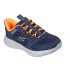 Sapatilhas Skechers Slip-Ins Go Run 400 V2 - Turbo - Brisk Menino Azul Marinho/Laranja