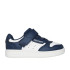 Sapatilhas Skechers Quick Street Menino Azul Marinho/Branco