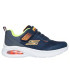 Sapatilhas Skechers Microspec Max Advance Squad Pacer Menino Azul Marinho