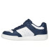 Sapatilhas Skechers Quick Street Menino Azul Marinho/Branco