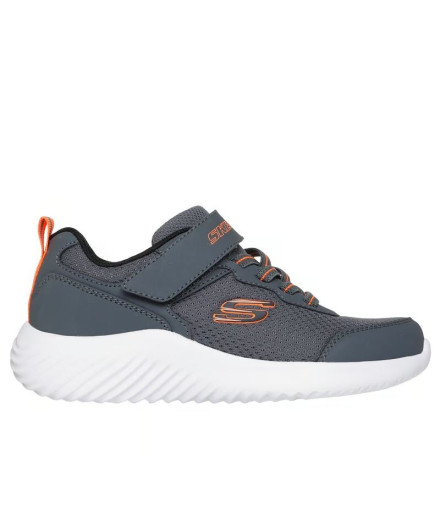 Zapatillas Skechers Bounder - Techrox Heather Infantil Gris