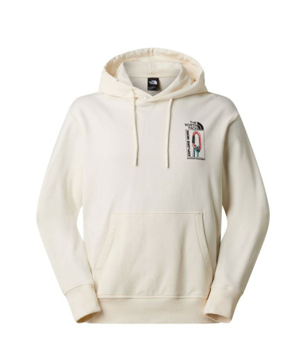 Moletom The north Face Explore Gear Relaxed Branco Homem