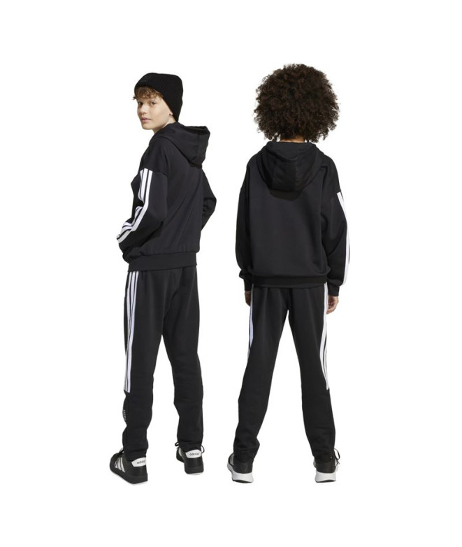 Pantalón adidas Hot Fl Infantil Negro/Blanco