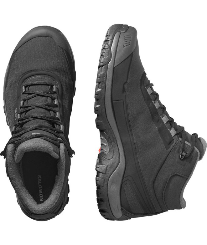 Botas Salomon Shelter Waterproof Homem Preto