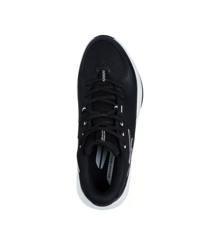 Chaussures Skechers Skx League Homme Noir Knit