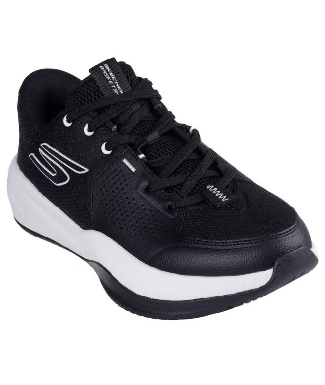 Sapatilhas Skechers Skx League Homem Preto Knit
