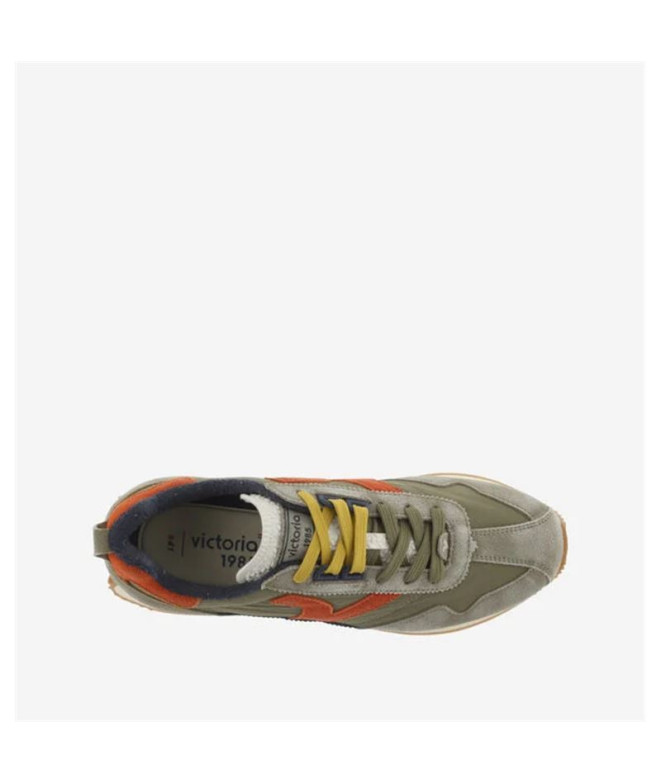 Sapatilhas Victoria Root-Washed Homem Kaki