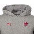 Sudadera de Baloncesto Puma Baskonia Fanwear ,Medium Gray,D/I104 Niño