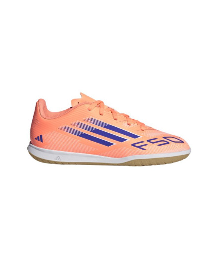 Sapatilhas de Futsal adidas F50 Club In Infantil Laranja