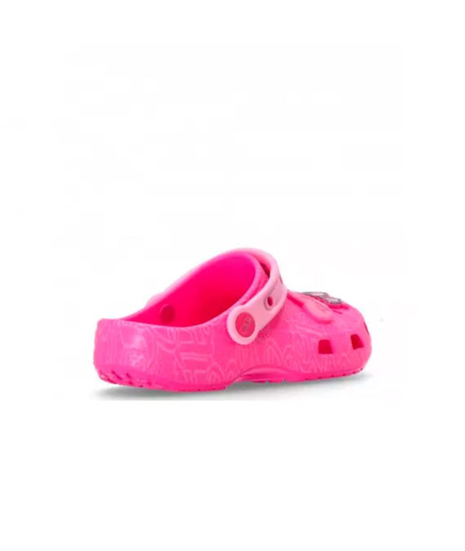 Tamancos Crocs Mattel Pink Barbie Classic Clog...