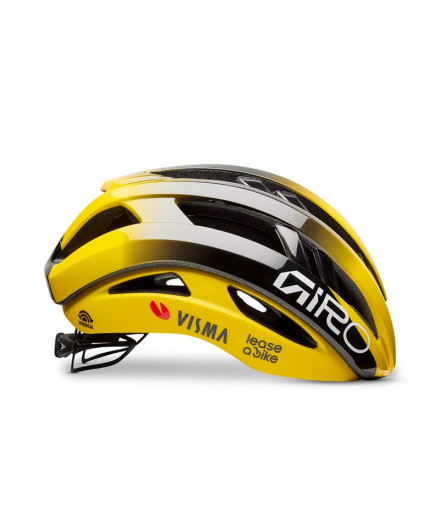 Capacete de Ciclismo Giro Aries Sph Visma Amarelo/Preto