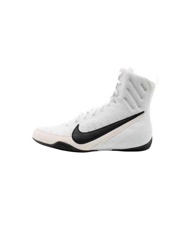 Bottes de boxes Nike Machomai 3 Homme Blanc/Noir