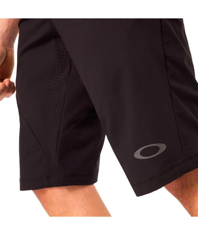 Calça de Ciclismo Oakley Seeker Airline Preto