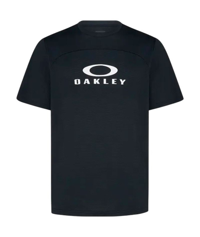 Camiseta de Ciclismo Oakley Free Ride Rc Ss Preto