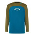 Camiseta de Ciclismo Oakley Free Ride Rc Ls Verde