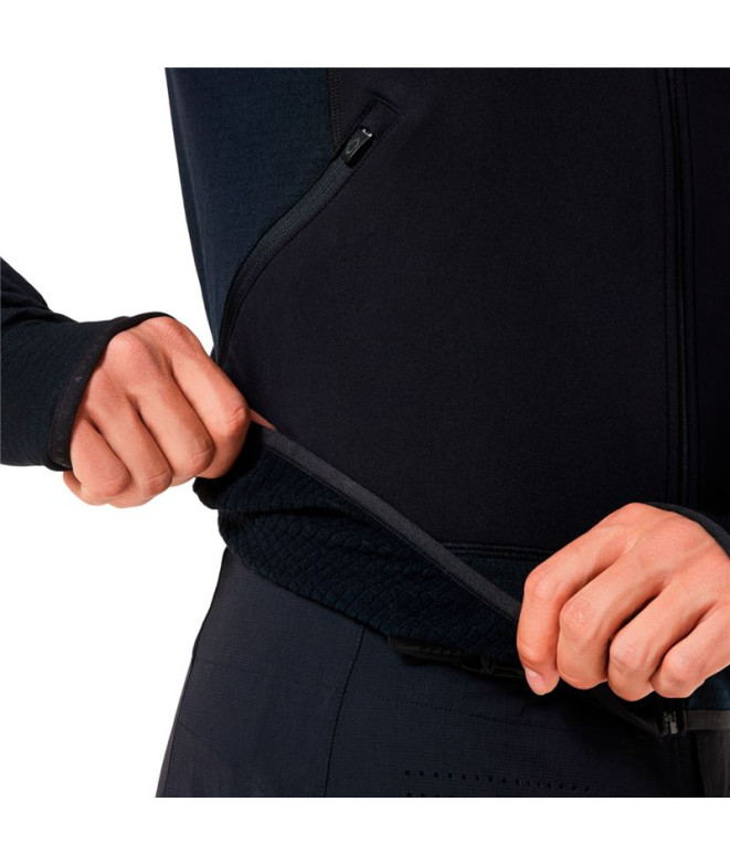 Veste de Cyclisme Oakley Canopy Full Zip Noir