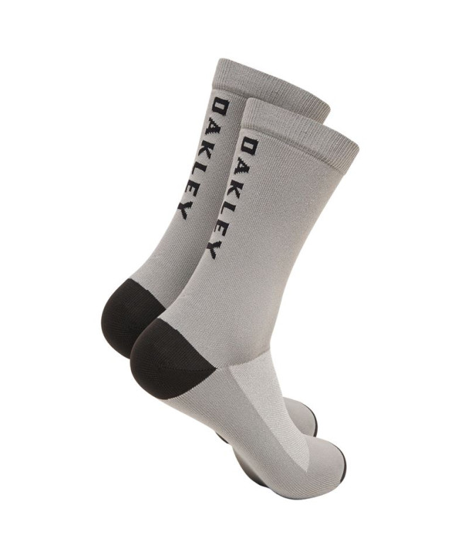 Calcetines de Ciclismo Oakley Seeker Long Gris