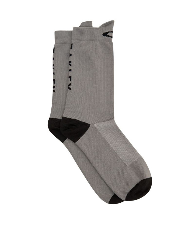 Calcetines de Ciclismo Oakley Seeker Long Gris