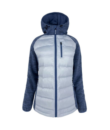 Veste Hybride Joluvi Nublo Femme Arctique - Bleu Brume... Veste Hybride Joluvi Nublo Femme Arctique - Bleu Brume...