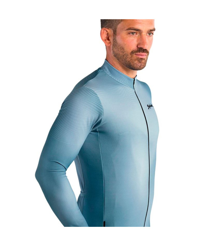 Maillot de Cyclisme Spiuk Aunic Homme Bleu Homme