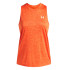 Camiseta de Fitness Under Armour Tech Tank Twist Mulher Laranja