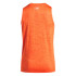 Camiseta de Fitness Under Armour Tech Tank Twist Mulher Laranja