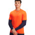 Camiseta de Fitness Under Armour Vanish Energy Ss Homem Laranja