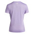 Camiseta de Fitness Under Armour Tech Ssc- Twist Mulher Roxo