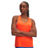 Camiseta de Fitness Under Armour Tech Knockout Tank Mulher Laranja