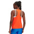 Camiseta de Fitness Under Armour Tech Knockout Tank Mulher Laranja