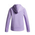 Sudadera Under Armour Rival Flc Shimmer Hdy Niña Morado