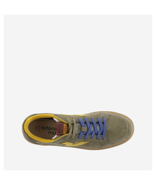 Sapatilhas Victoria Smash-Suede Homem Kaki