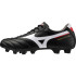 Botas de Fútbol Mizuno Morelia II Club Negro/Blanco/Rojo